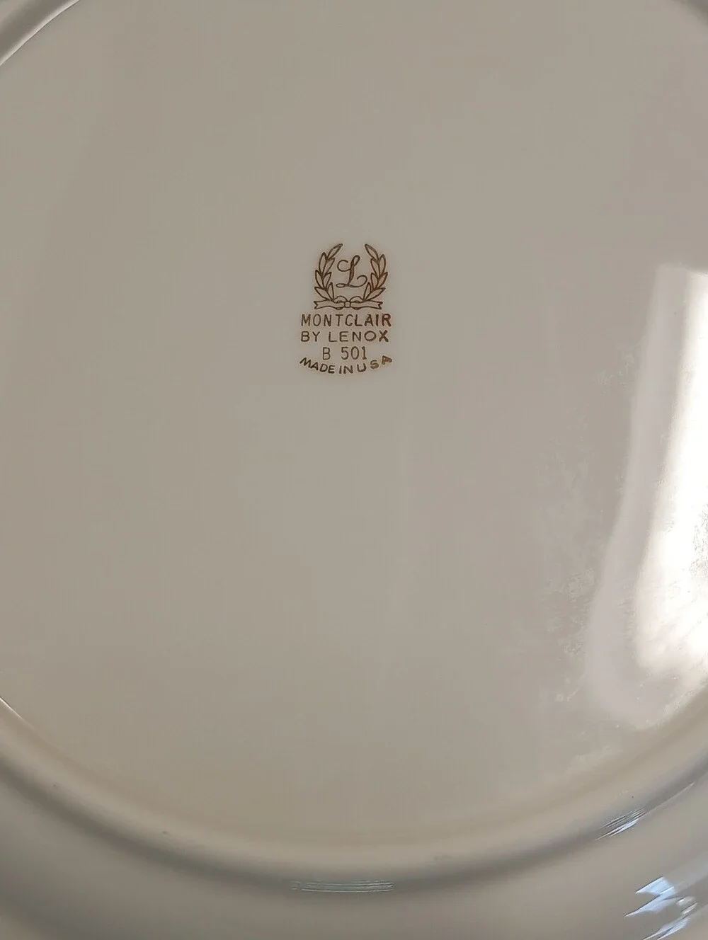 Set of Two Lenox China Montclair 10 5/8